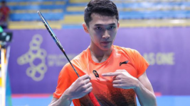 Atlet Badminton Jonatan Christie Menang di Laga Perdana Olimpiade Tokyo 2020, Untuk Mendiang Sang Kakak