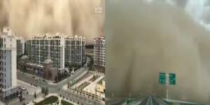 Badai Pasir Dahsyat Terjang Kota Dunhuang China, ini Videonya