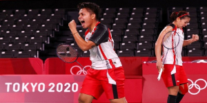 Detik-detik Kemenangan Greysia Polii dan Apriyani Rahayu Juara Olimpiade Tokyo 2020