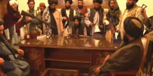Ini Momen Taliban Baca Surat An-Nasr Usai Berhasil Rebut Istana Kepresidenan Afghanistan