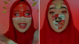 Sosok dan Fakta Putri Liliyana Nethania, Gadis Cantik Asal Kalimantan Barat yang Rias Wajahnya dengan Tema HUT RI Ke-76