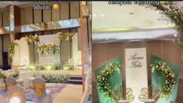 Video Lengkap Dekorasi Pernikahan Mewah Seharga Rp 50 Juta yang Viral di Media Sosial, Netizen: Calonnya Belum Ada