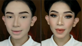 Viral TikToker ini Tiru Makeup Lesti Kejora, Netizen: Aku Malu Sebagai Cewek