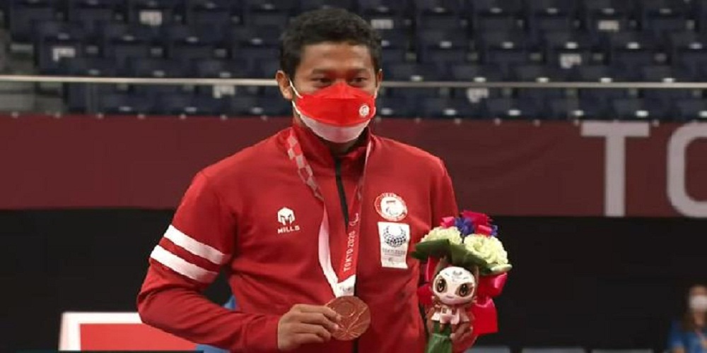 Profil dan Biodata Lengkap Fredy Setiawan, Atlet Indonesia Peraih Medali Perunggu Paralimpiade Tokyo 2020 