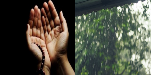 Doa ketika hujan reda dan artinya