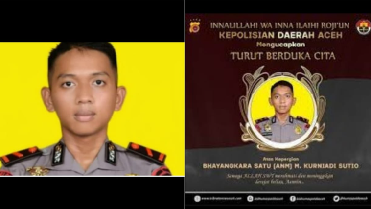 Profil dan Biodata Bharatu Kurniadi, Anggota Brimob Asal Aceh yang Tewas saat Kontak Senjata dengan KKB di Papua 