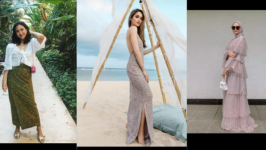 7 Inspirasi OOTD untuk Kondangan di Pantai, Dress yang Simple Namun Terlihat Mewah