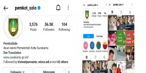 Akun Instagram Pemkot Solo Resmi Dononaktifkan Setelah Diretas Hacker