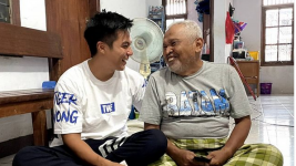 Ini Potret Pertemuan Baim Wong dan Kakek Suhud, Ungkap Sebagai Teguran 