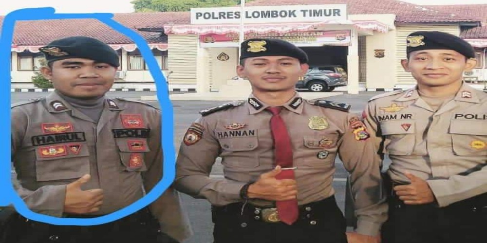 Ini Sosok Briptu Hairul Tamimi, Polisi yang Tewas Ditembak Rekan Kerjanya di Lombok Timur