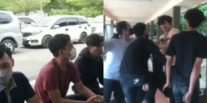 Video Detik-detik Polisi Tangkap Pelaku Pengeroyokan Mahasiswa Polsri Palembang, Sempat Potong Rambut