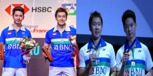 Video Detik-detik Kemenangan The Minions Juara Ganda Putra di HYLO Open 2021
