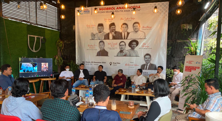 Indonesia Moeda Gelar Ngobrol Kopi dan Selera Politik Anak Moeda