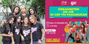 Spesial Interview GSP Radio Pamanukan Bareng DREAMSE7EN, Berharap Single 'Makan Tuh CInta' Jadi Inspirasi Anak Muda