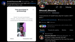 Sosok Ghozali Ghozalu Viral di Twitter, Jadikan Mukanya Produk NFT dan Dijual di OpenSea