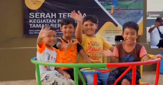 Taman Bermain di Desa Bandar Sribawono Lampung Timur, Ruang Terbuka yang Ramah Anak