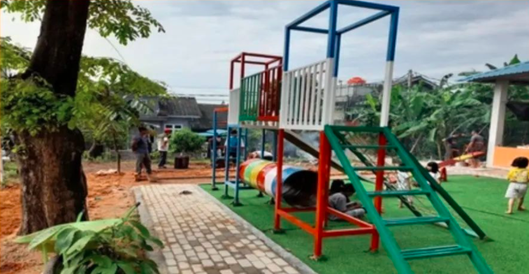 Taman Bermain di Desa Baloi Permai Kota Batam, Sarana Berkumpul dan Belajar Anak 