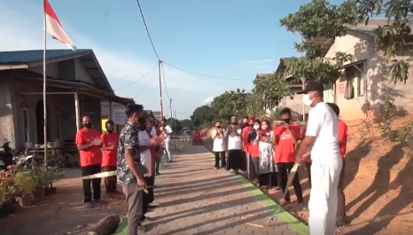 Pembangunan Jalan di Desa Lancang Kuning Kabupaten Bintan, Permudah Aktivitas Warga