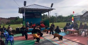 Pembuatan Padepokan di Desa Pematang Wangi Bandar Lampung, Jadi Tempat Warga Latihan Bela Diri