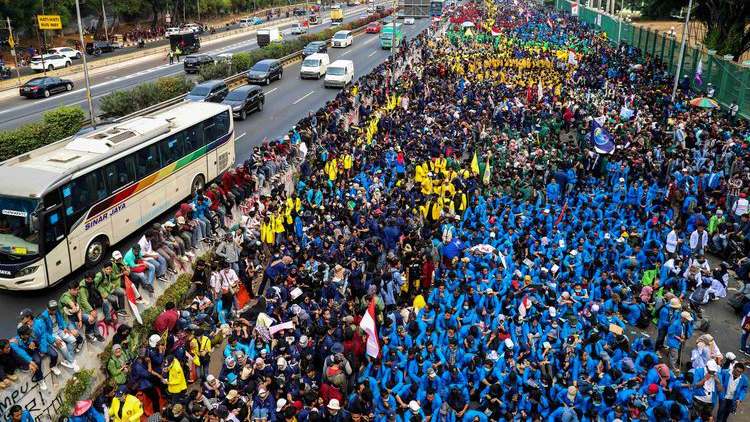 Daftar Tuntutan Mahasiswa ke Pemerintah saat Demo Jakarta 11 April yang Disorot Dunia