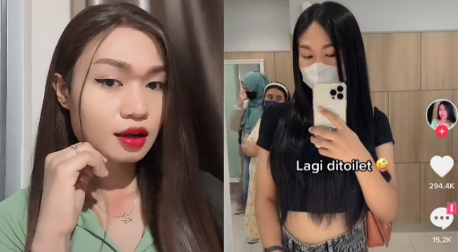 Profil Dan Biodata Popo Barbie Umur Ig Agama Dikecam Netizen Selfie Di Toilet Wanita