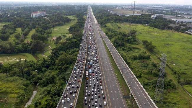 Jadwal dan Lokasi One Way di Tol Selama Arus Balik Ke Jakarta