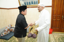 Erick Thohir Silaturahmi dengan Habib Taufiq Assegaf, Ketua Rabithah Alawiyah