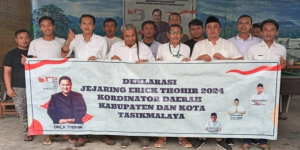Dianggap Pantas Gantikan Jokowi, Relawan Jejaring Erick Thohir Deklarasi Dukung Erick Capres 2024