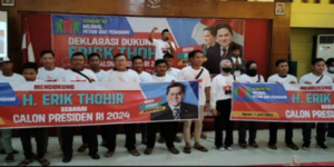 Sebut Berhasil Menjadi Menteri BUMN, Petani hingga Seniman di Ngawi Dukung Erick Thohir Capres 2024