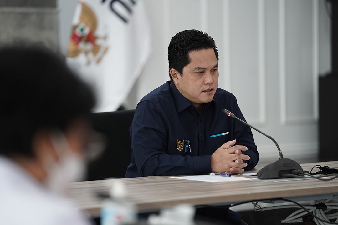 Menteri BUMN Erick Thohir Masuk Dalam Pilihan Projo Jadi Cawapres 2024