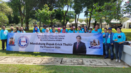 Relawan ETOR DKI Jakarta Deklarasi Erick Thohir Maju Pilpres 2024