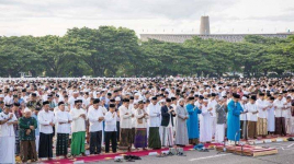 Tata Cara dan Bacaan Niat Salat Idul Adha Lengkap Arab dan Latinnya