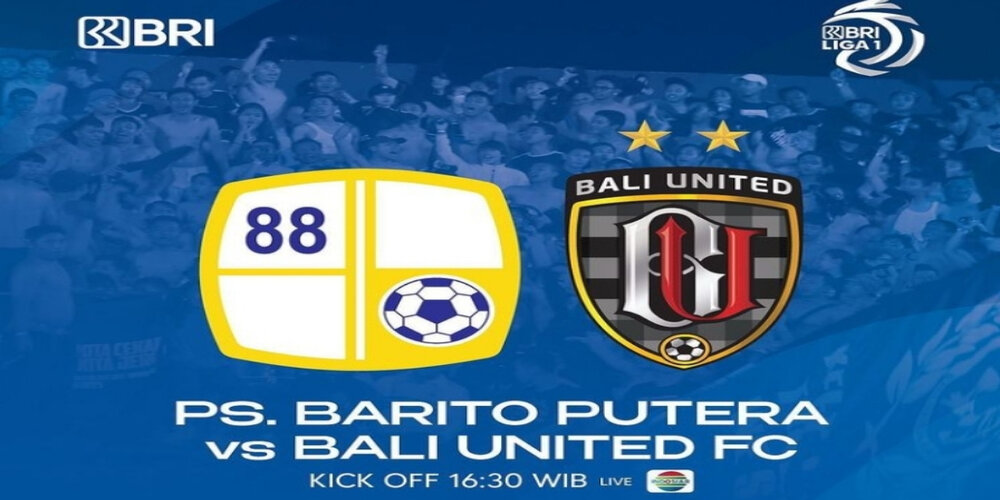 Link Nonton Bola Liga 1 Barito Putera Vs Bali United, 18 Agustus 2022 Pukul 16.30 WIB