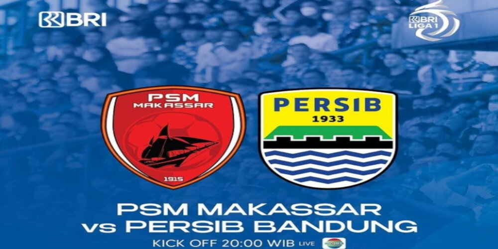Link Nonton Bola Liga 1 PSM Makassar vs Persib Bandung, 29 Agustus 2022 pukul 20.00 WIB