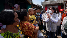 Bantu Korban Gempa Cianjur, Liza Thohir Turun Langsung bersama Srikandi BUMN dan FHCI