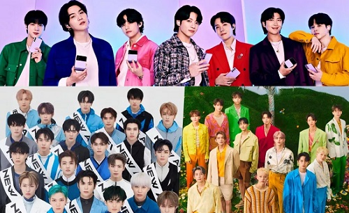 Ranking Boy Group Brand Reputation Januari 2023, BTS, NCT, dan SEVENTEEN Tiga Besar