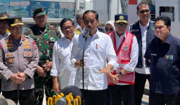 Erick Thohir Dampingi Jokowi Pantau Pasar dan Pelabuhan Jelang Lebaran