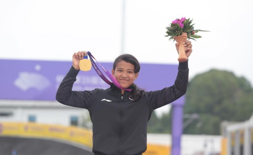 Profil dan Biodata Amellya Nur Sifa: Umur, Agama, Karier, Instagram, Atlet BMX Raih Medali Emas di Asian Games 2023