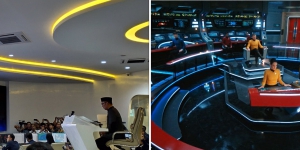 Ridwan Kamil Resmikan Jabar Command Center, Mirip di Film Star Trek