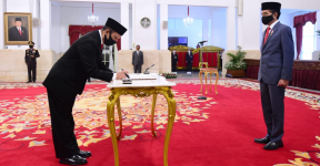 Presiden Lantik kepala BNPT, Boy Rafli Menggantikan Suhardi Alius