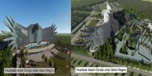 Ini Kata Presiden Jokowi Soal Desain Istana Ibu Kota Baru Berbentuk Burung Garuda