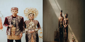 10 Potret Prewedding Winona Willy di Instagram, Gabungkan Adat Minang dan Jawa
