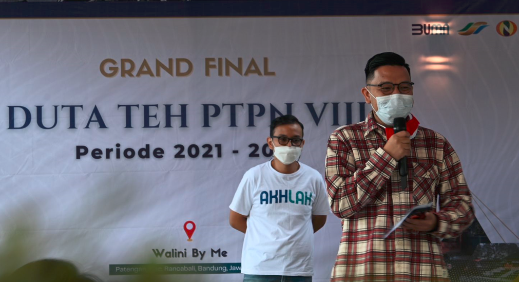 Dua Milenial jadi Duta Teh PTPN VIII, Adrian Zakhary: Penggerak dan Ikon Teh Jawa Barat
