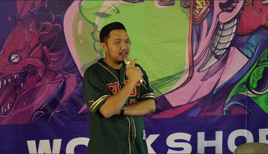 Sukses Gelar Workshop NFT di Bandung, Adrian Zakhary Nilai Rakajana Seniman Peduli Lingkungan dan Sosial