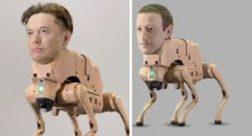Robot Berbasis Figur Elon Musk dan Mark Zuckerberg Diminati Kolektor, Harga Tembus Miliaran