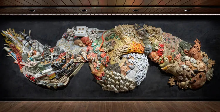 Karya Relief Raksasa Katsuhiro Otomo Resmi Hadir di Stasiun Ginza Tokyo