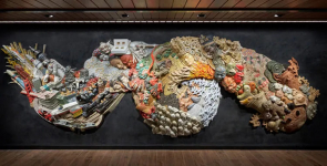 Karya Relief Raksasa Katsuhiro Otomo Resmi Hadir di Stasiun Ginza Tokyo