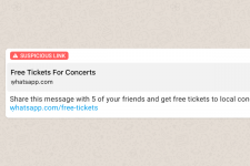 Link dari nomor WhatsApp tak dikenal berisiko mencuri data dan membajak akun.