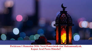 Muhammadiyah Tetapkan 1 Ramadhan, Ini Metode Hisab yang Digunakan