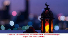 Muhammadiyah Tetapkan 1 Ramadhan, Ini Metode Hisab yang Digunakan